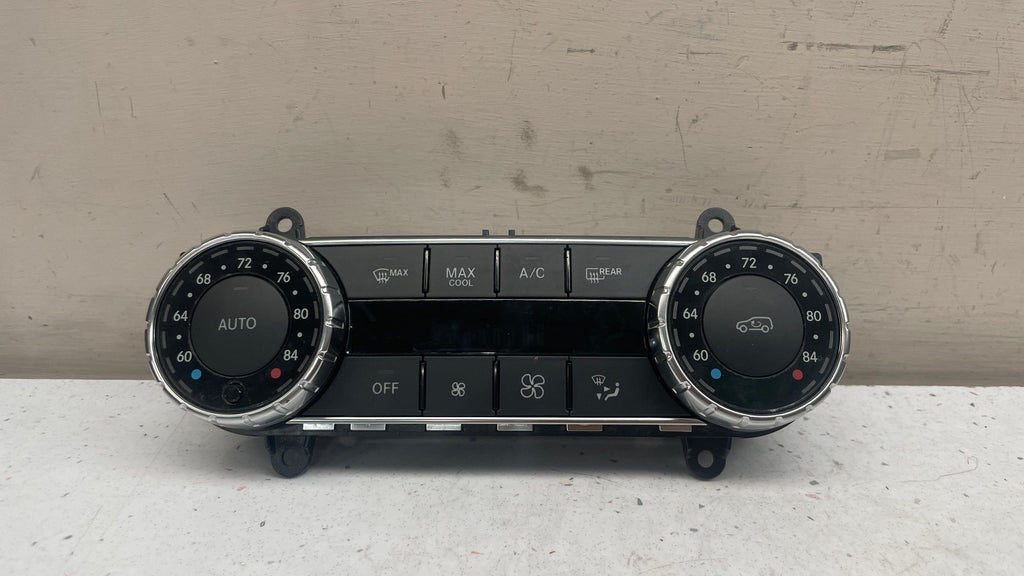 A1669007008 MERCEDES GLE HEATER AC CLIMATE CONTROL SWITCH PANEL