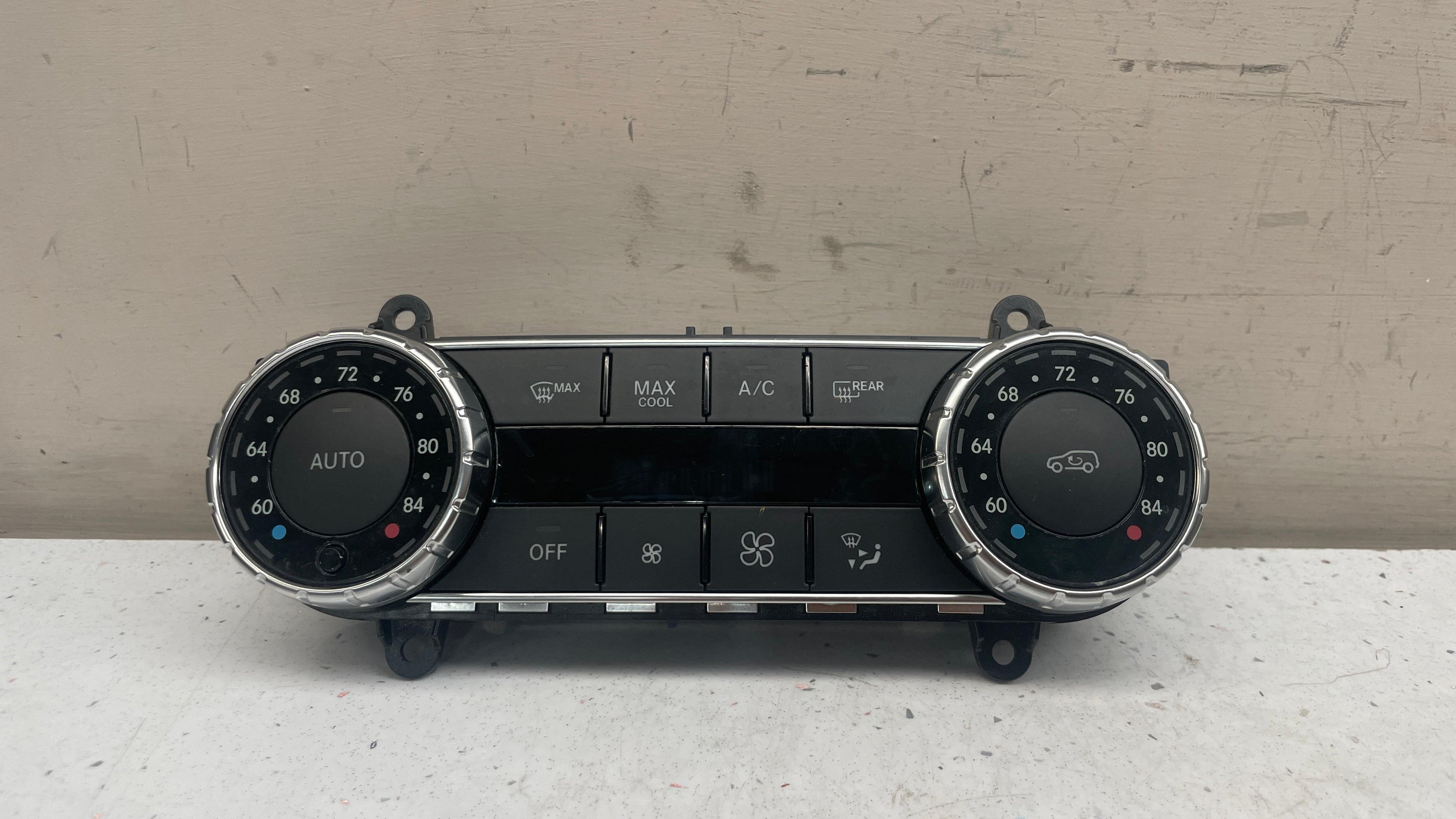 A1669007008 MERCEDES GLE HEATER AC CLIMATE CONTROL SWITCH PANEL