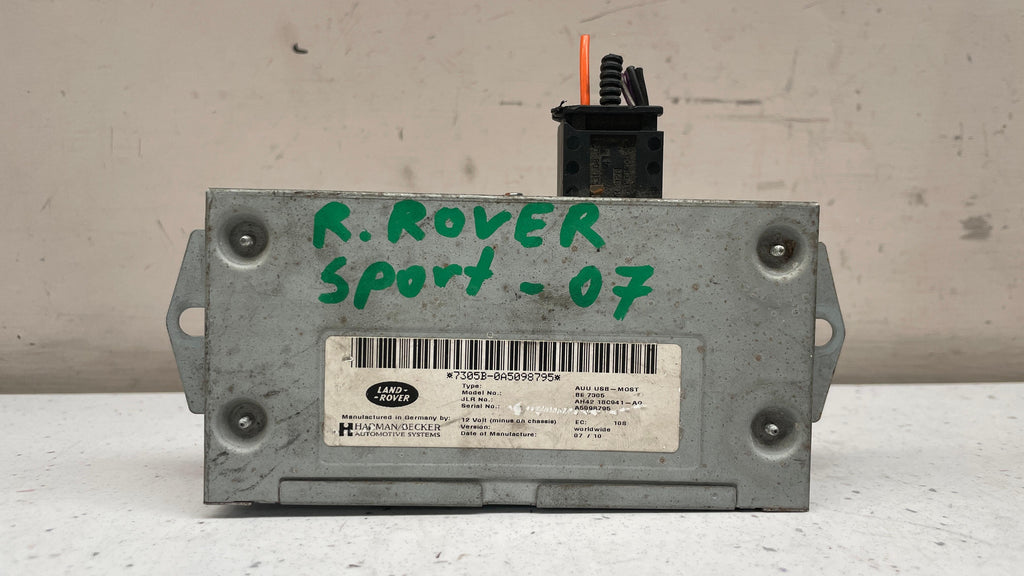 A5098795  LAND ROVER  AUTOMOTIVE SYSTEMS  AUU USB-MOST MODULE