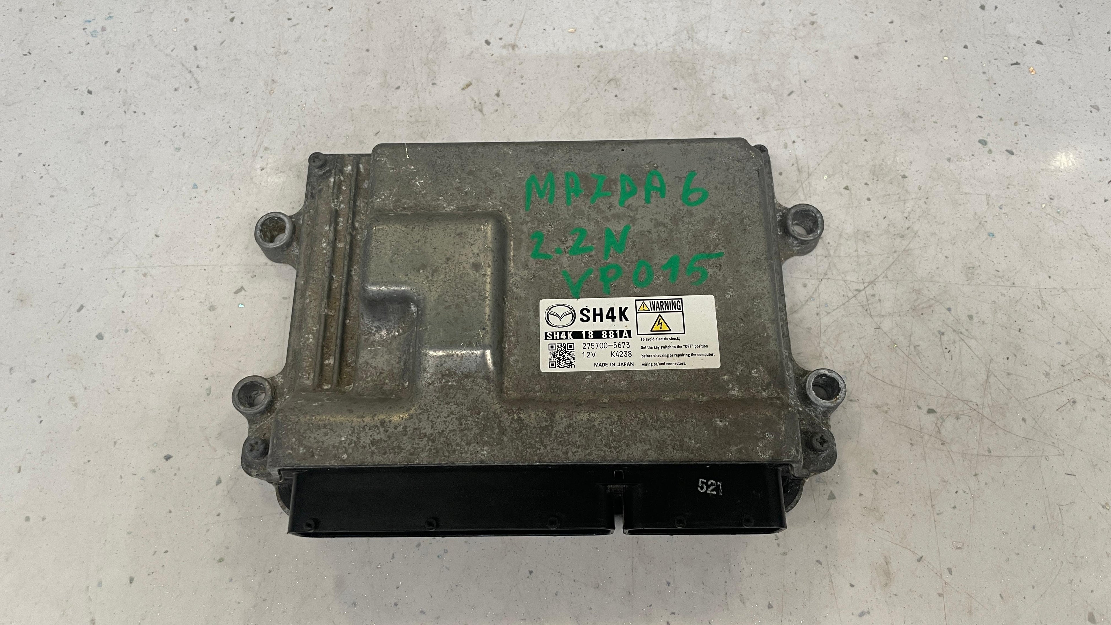 SH4K-18881A   MAZDA ENGINE ECU CONTROL