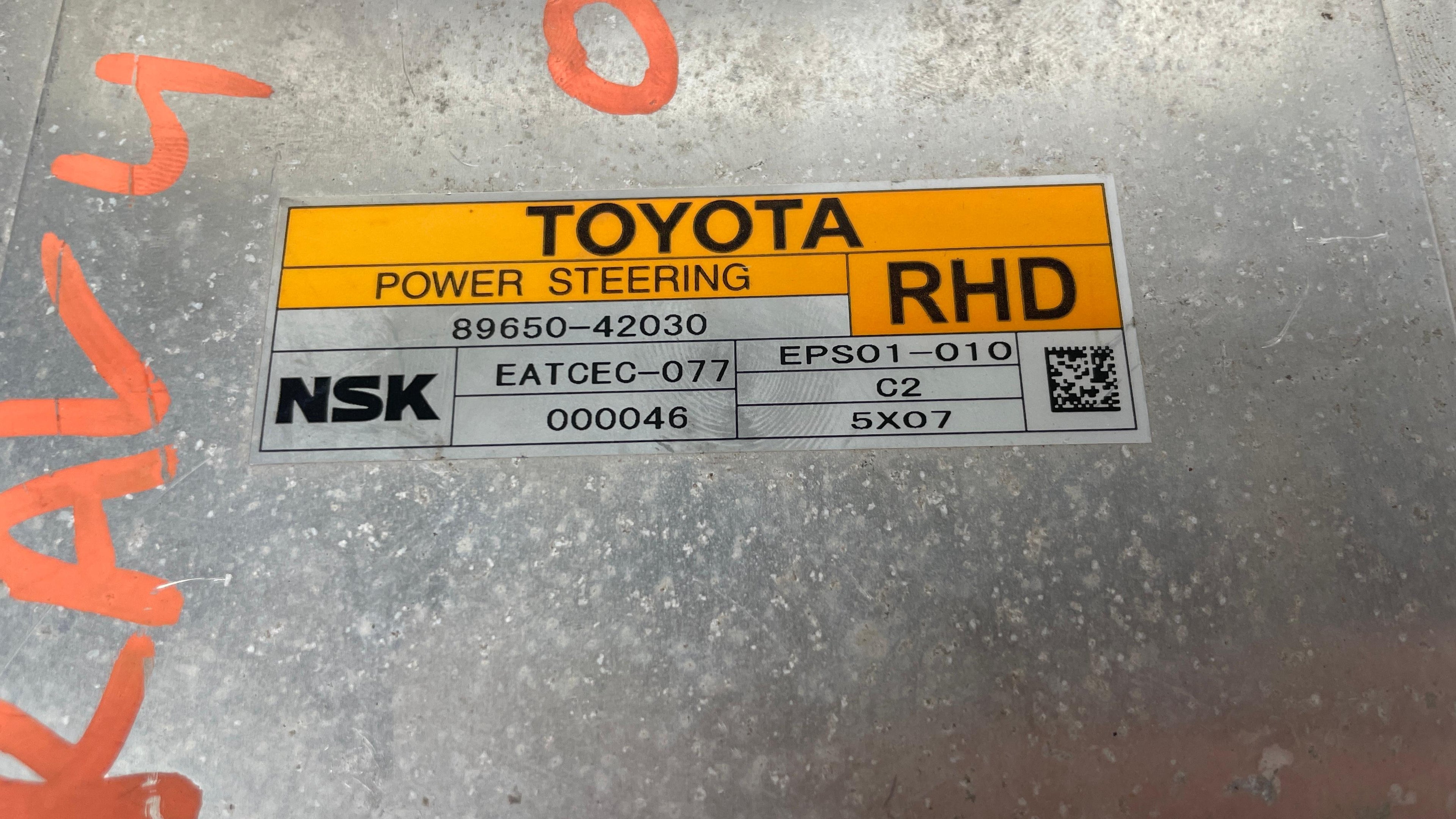 89650-42030  TOYOTA POWER STEERING CONTROL UNIT