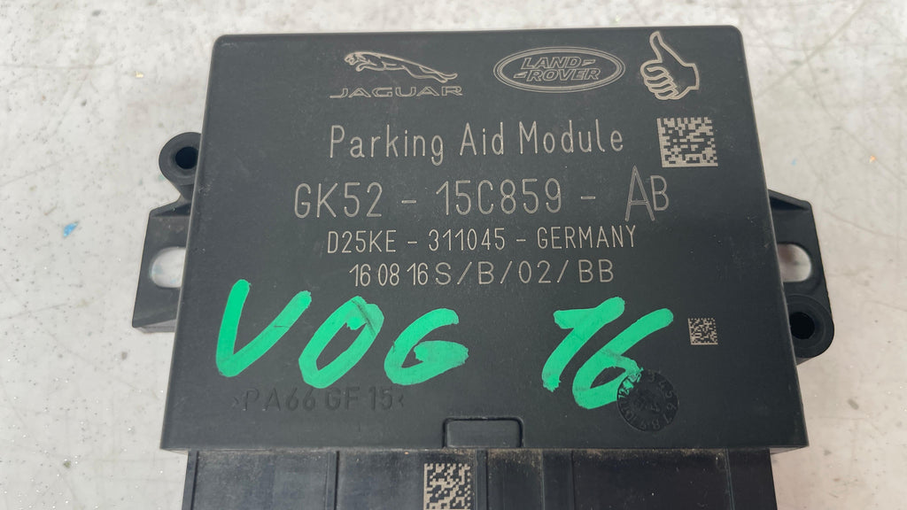 GK52-15C859-AB  LAND ROVER PARK ASSIST MODULE CONTROL