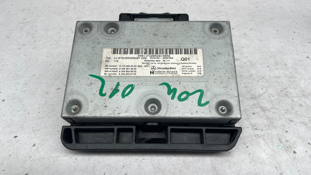 A1729009302  MERCEDES MULTIMEDIA  INTERFACE  CONTROL
