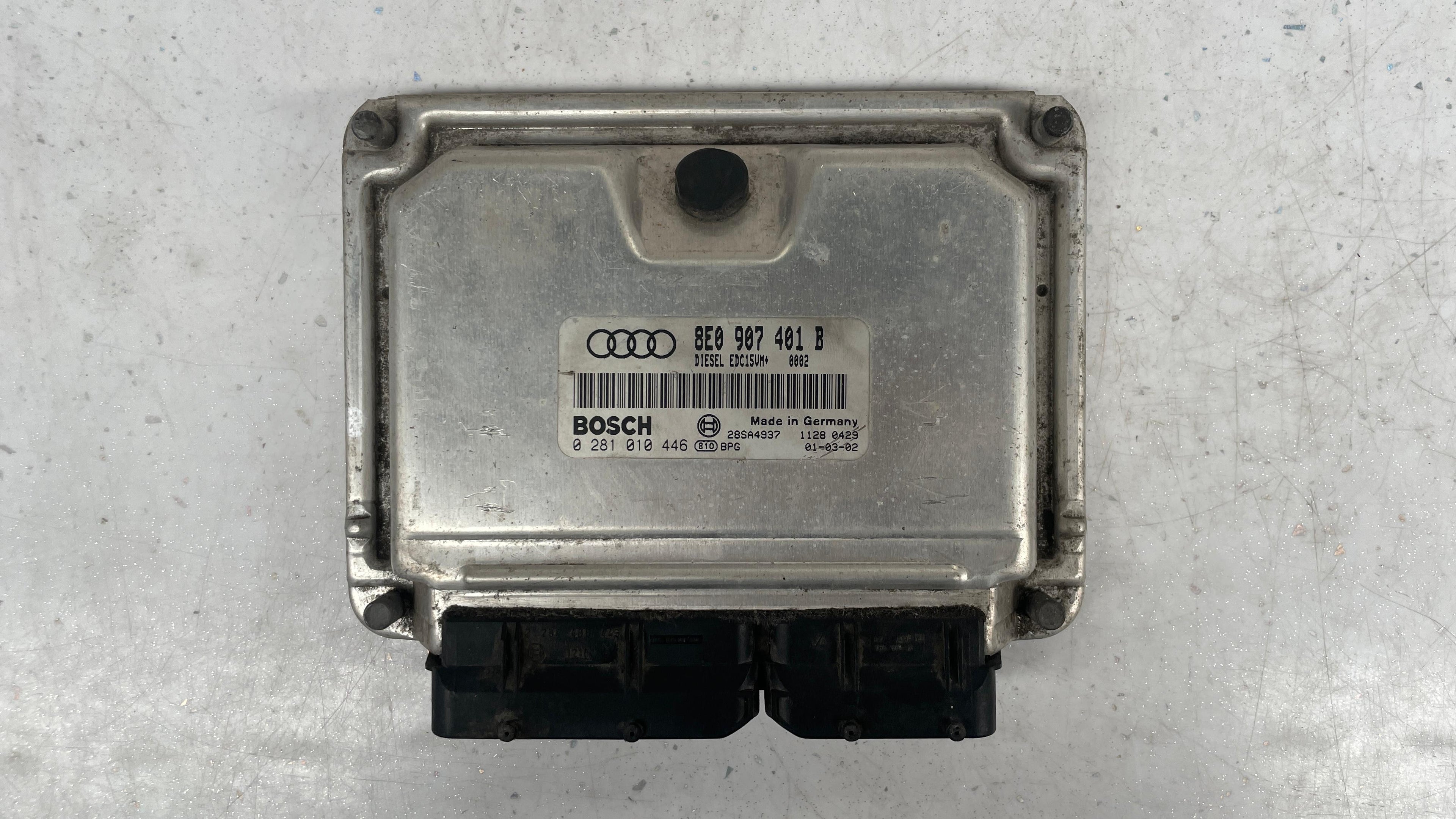 8E0907401B AUDI ENGINE CONTROL UNIT ECU