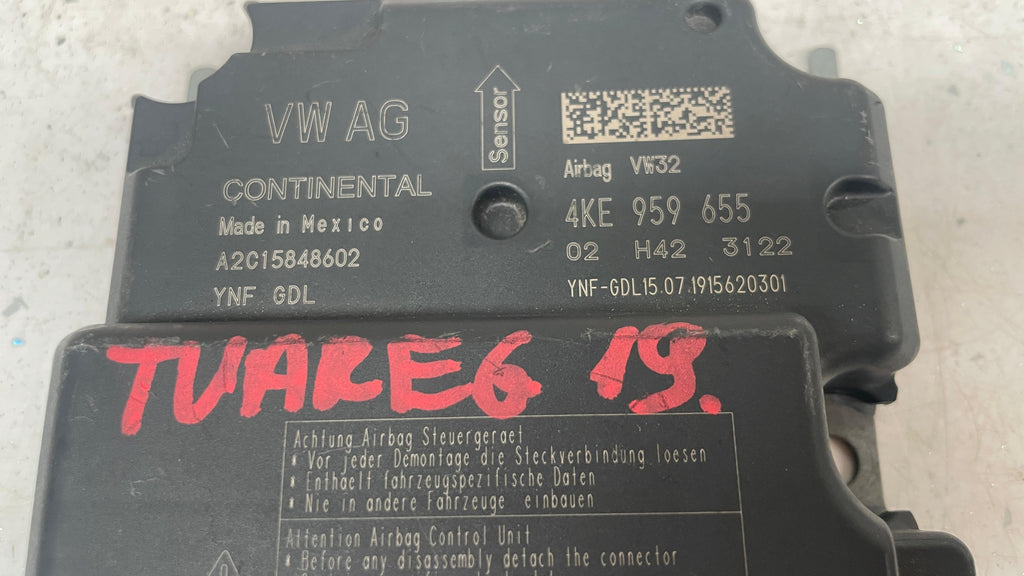 4KE959655  AUDI  AIR MODULE CONTROL UNIT ECU SRS