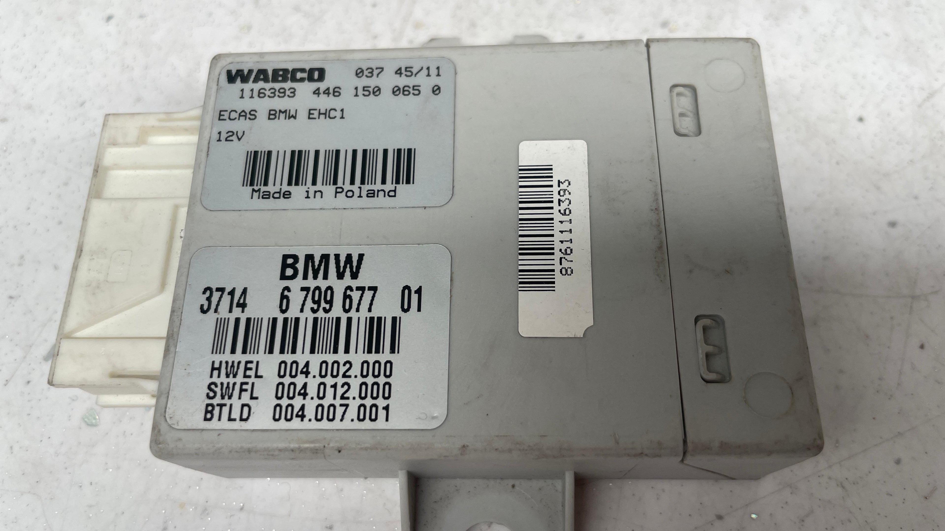 3714679967701  BMW  F10 AIR SUSPENSION CONTROL