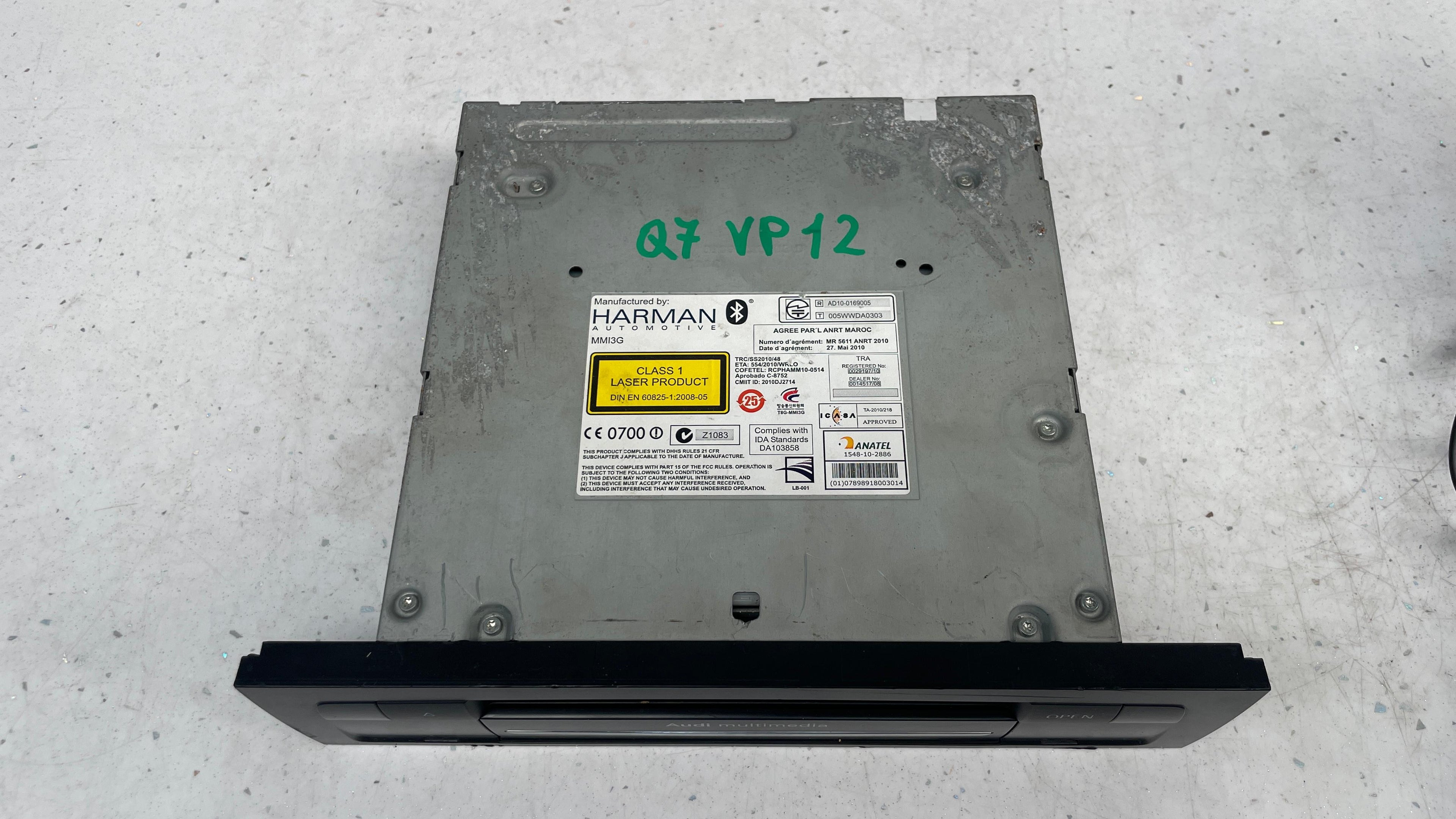 4L2035670E  AUDI CD PLAYER MMI MULTIMEDIA