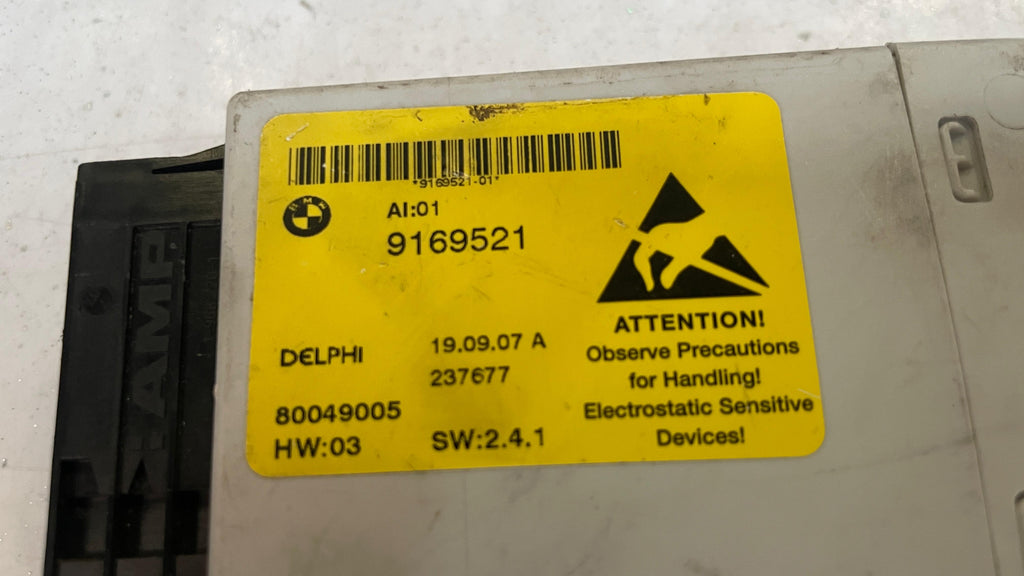9169521  BMW  CENTER CONSOLE SWITCH ECU CONTROL MODULE