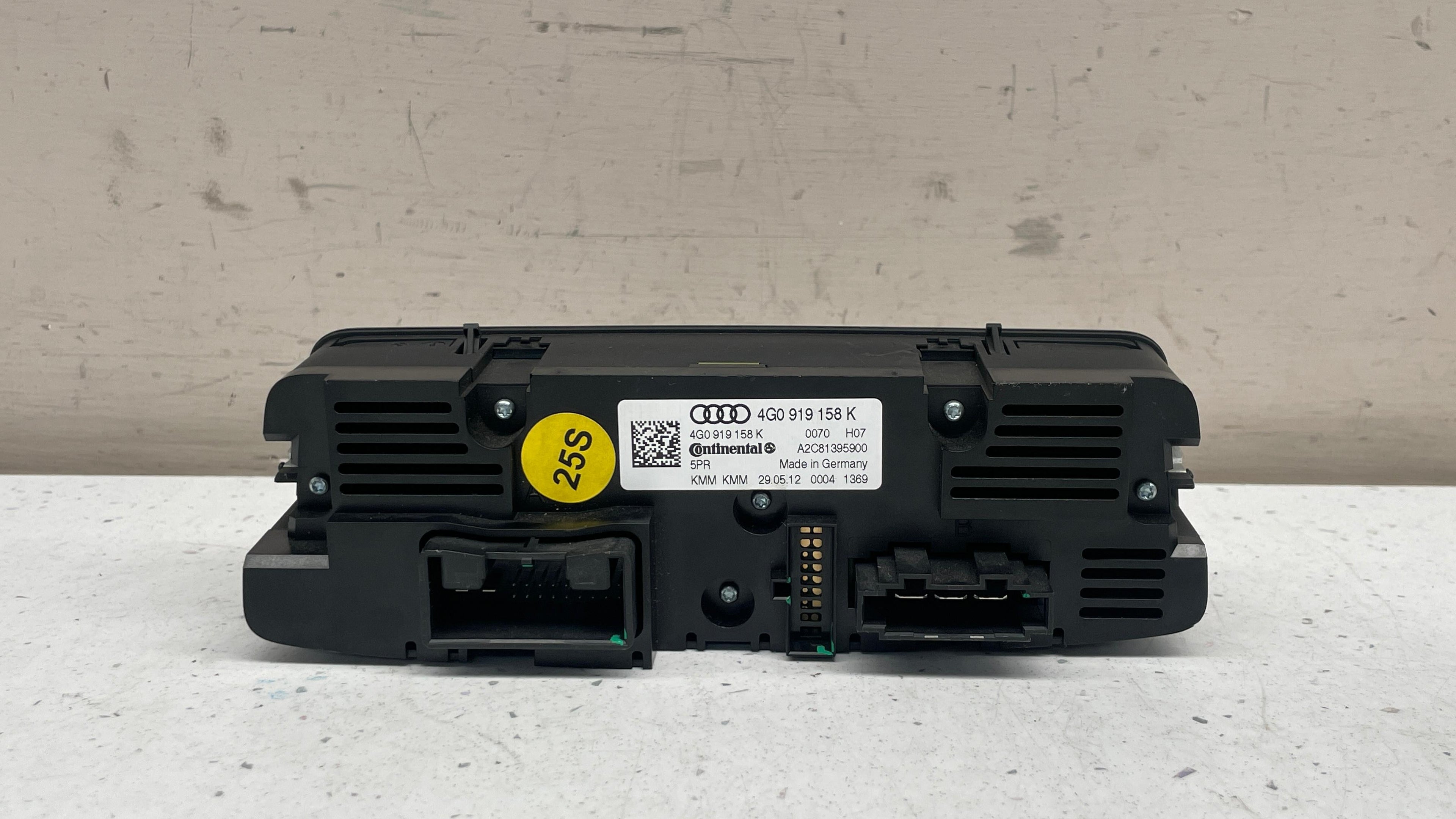 4G0919158K  AUDI A6 REAR AC CLIMATE CONTROL