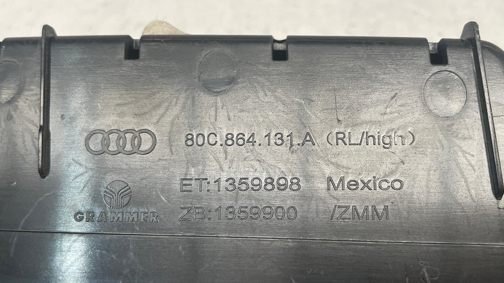 80C864131A AUDI CENTRAL CONSOLE TRAY COVER