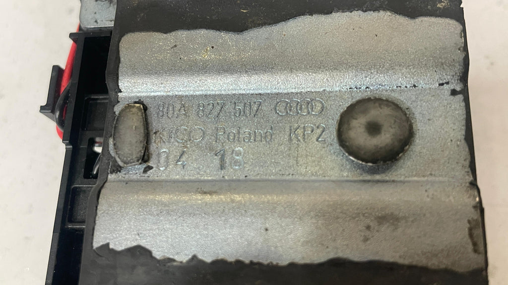 80A827507 AUDI LIFTGATE LOCK STRIKER PLATE