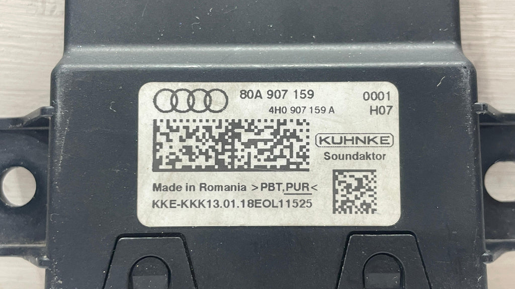 80A907159 AUDI IMPACT SOUND CONTROL MODULE