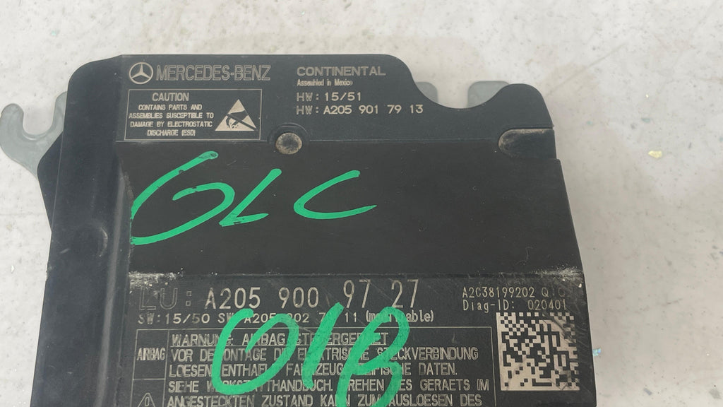 A2059009727 MERCEDES  GLC  SRS  CONTROL