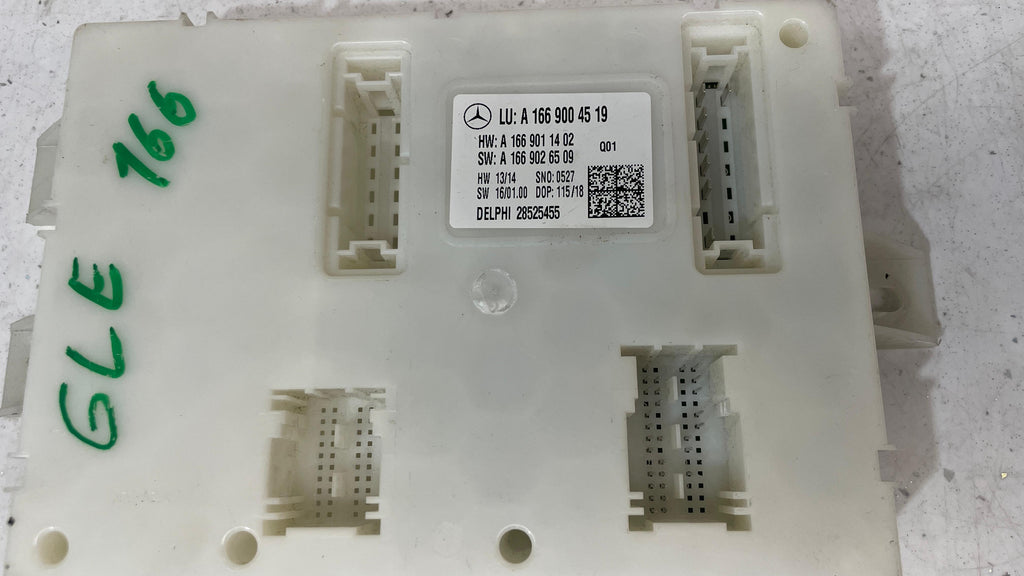 A1669004519 MERCEDES REAR SAM FUSE CONTROL
