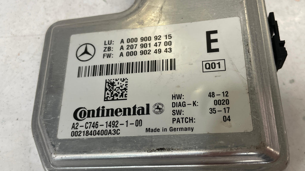 A0009009215 MERCEDES W166  FRONT CAMERA CONTROL