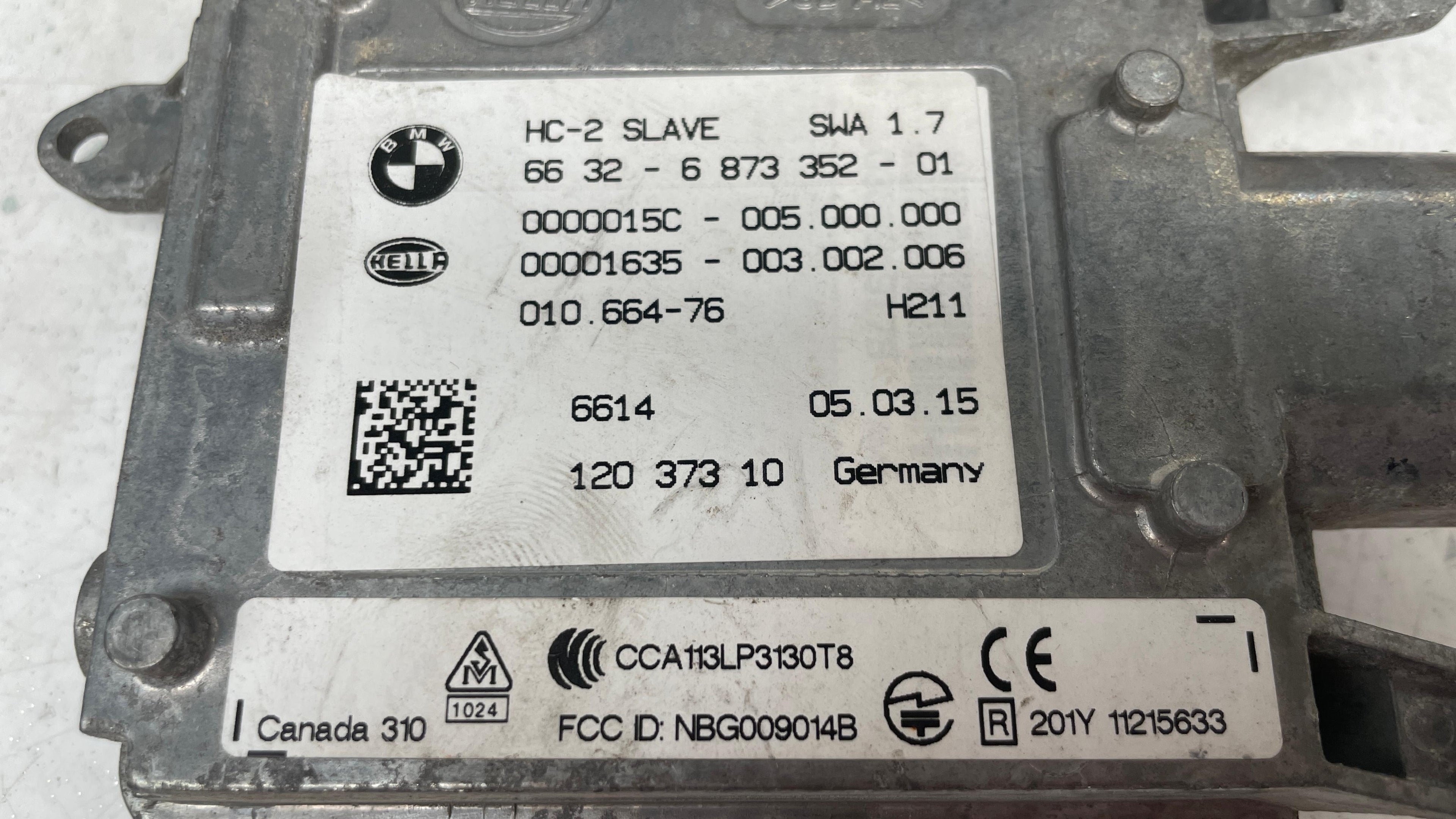 6632-6873352-01 BMW BLIND SPOT SENSOR MODULE