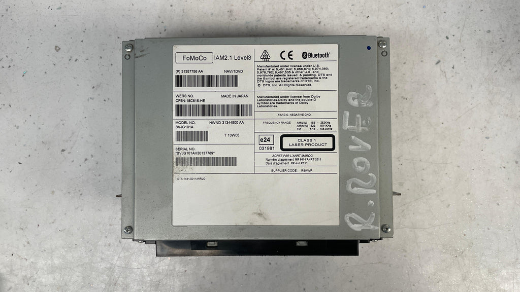 31357756AA LAND ROVER RADIO CD HEAD UNIT