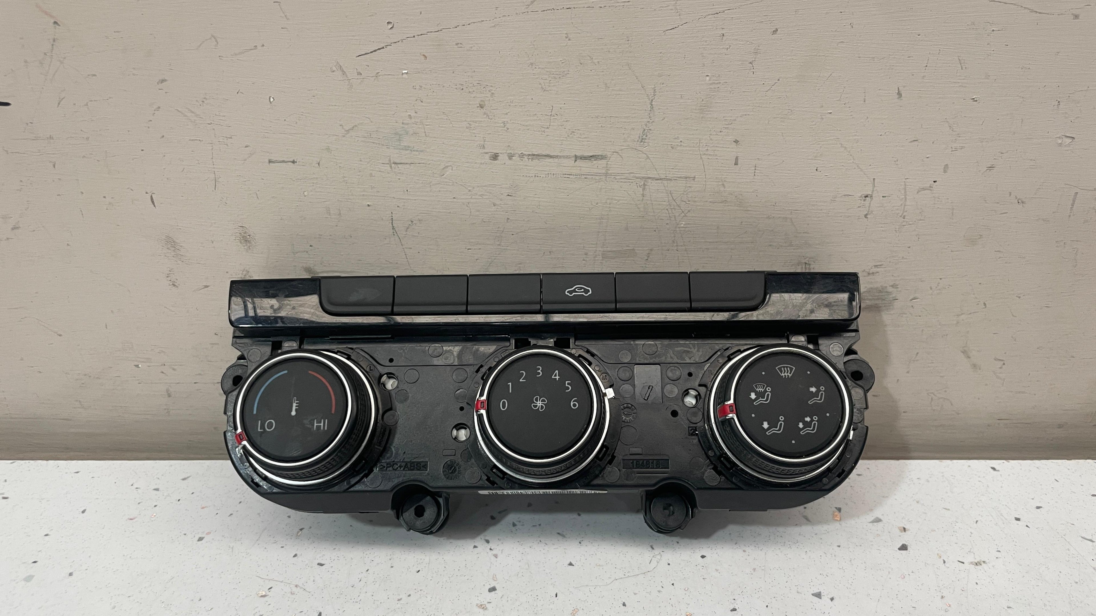 7C0907184K VOLKSWAGEN CRAFTER CLIMATE CONTROL CONTROL UNIT