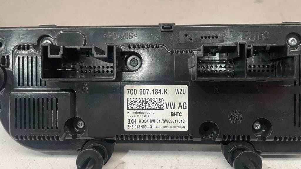 7C0907184K VOLKSWAGEN CRAFTER CLIMATE CONTROL CONTROL UNIT
