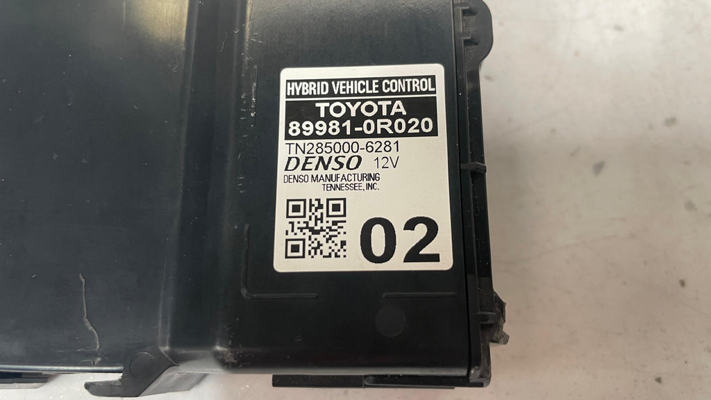 89981-0R020 TOYOTA RAV4 HYBRID VEHICLE CONTROL MODULE