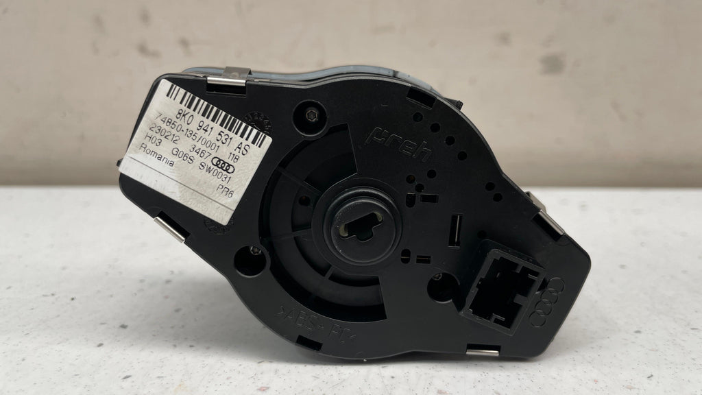 8K0941531AS AUDI HEADLIGHT CONTROL SWITCH