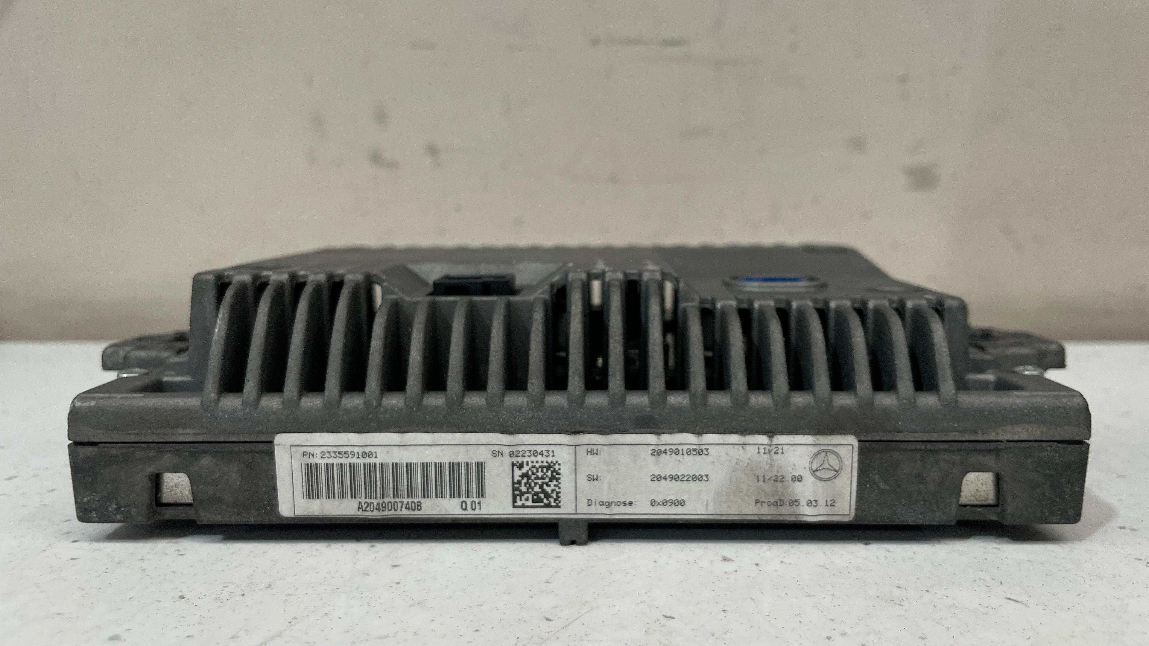 A2049007408 W204 NAVIGATION DISPLAY SCREEN