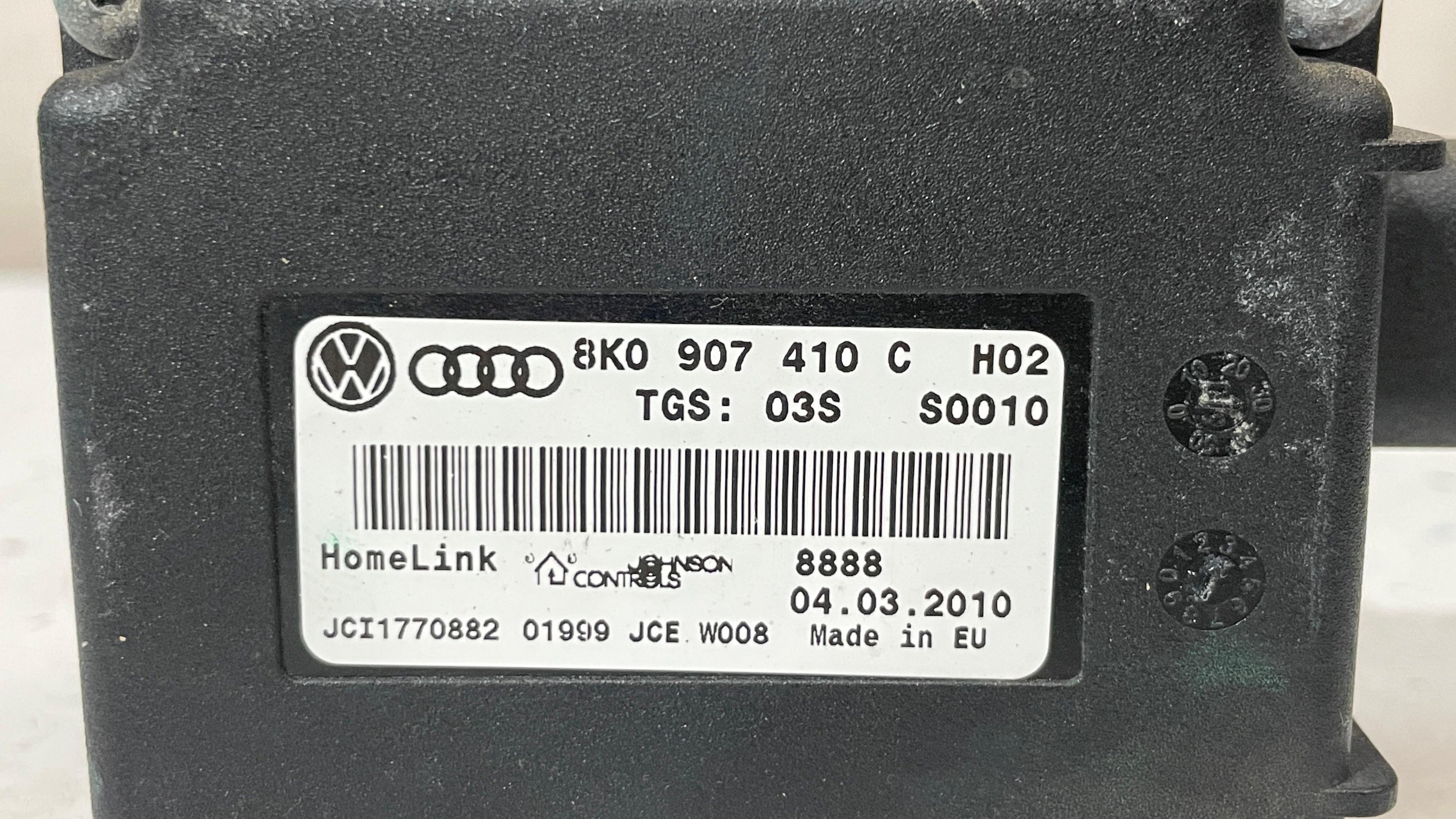 8K0907410C AUDI Q5 GARAGE DOOR CONTROL