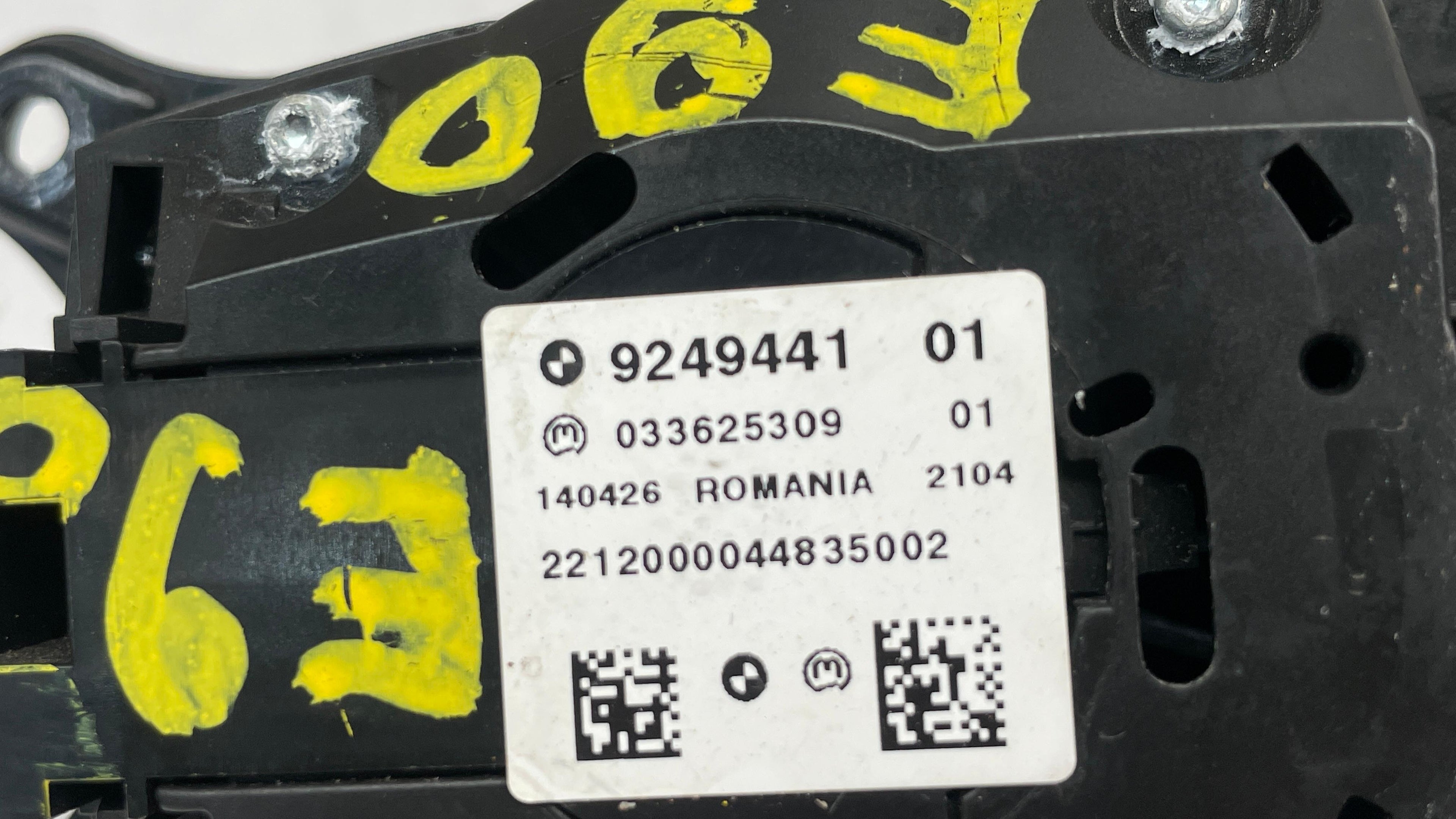 9249441 BMW E90 CONTROLLER NAVIGATION SWITCH BUTTON CONTROL