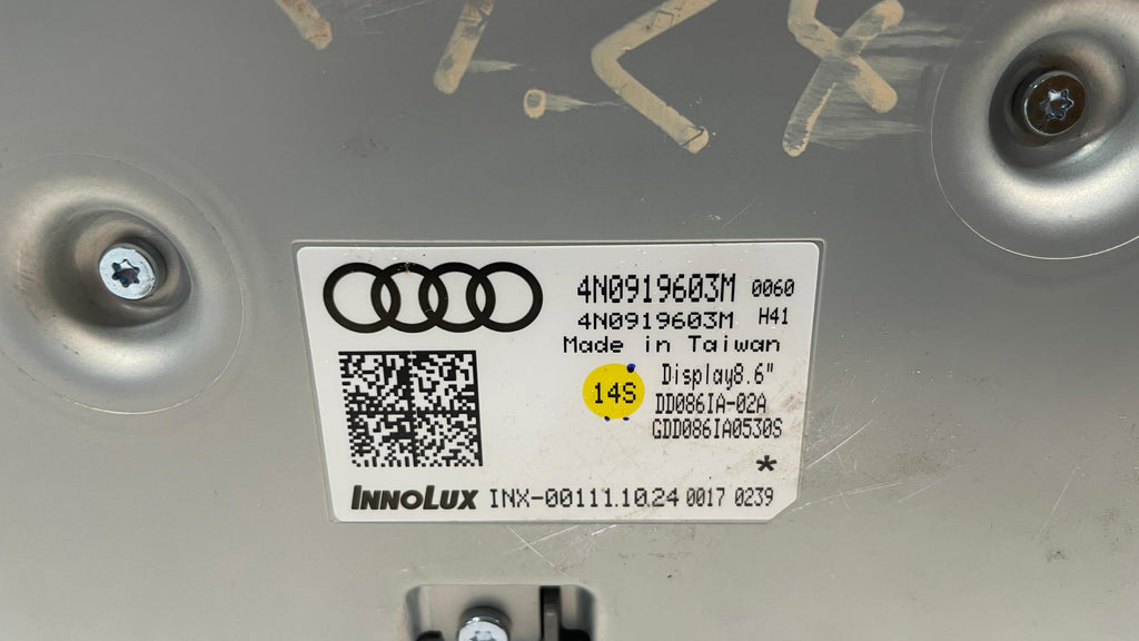 4N0919603M AUDI Q7 DISPLAY SCREEN UNIT PANEL LOWER