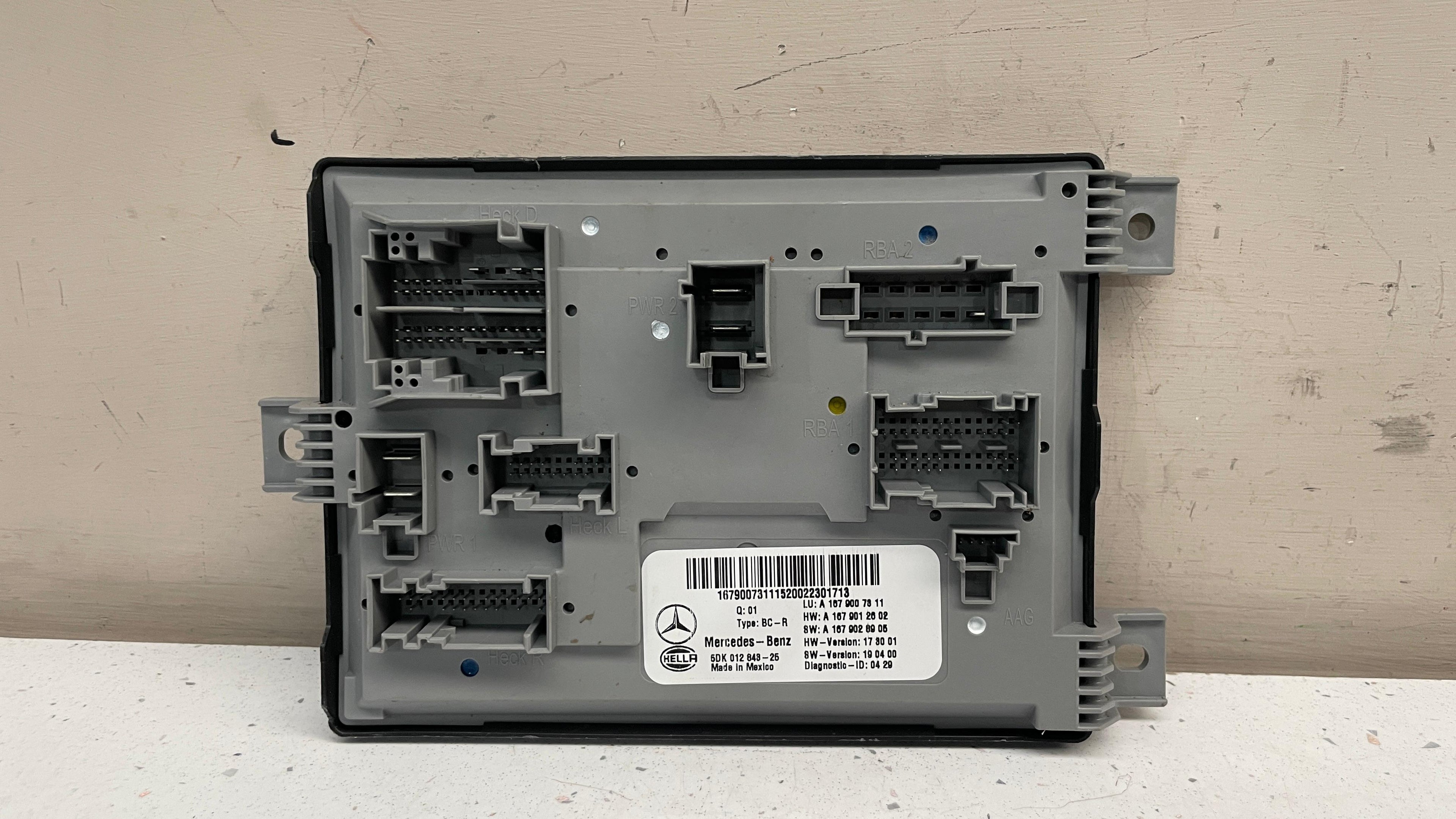 A1679007311 MERCEDES REAR SAM CONTROL UNIT
