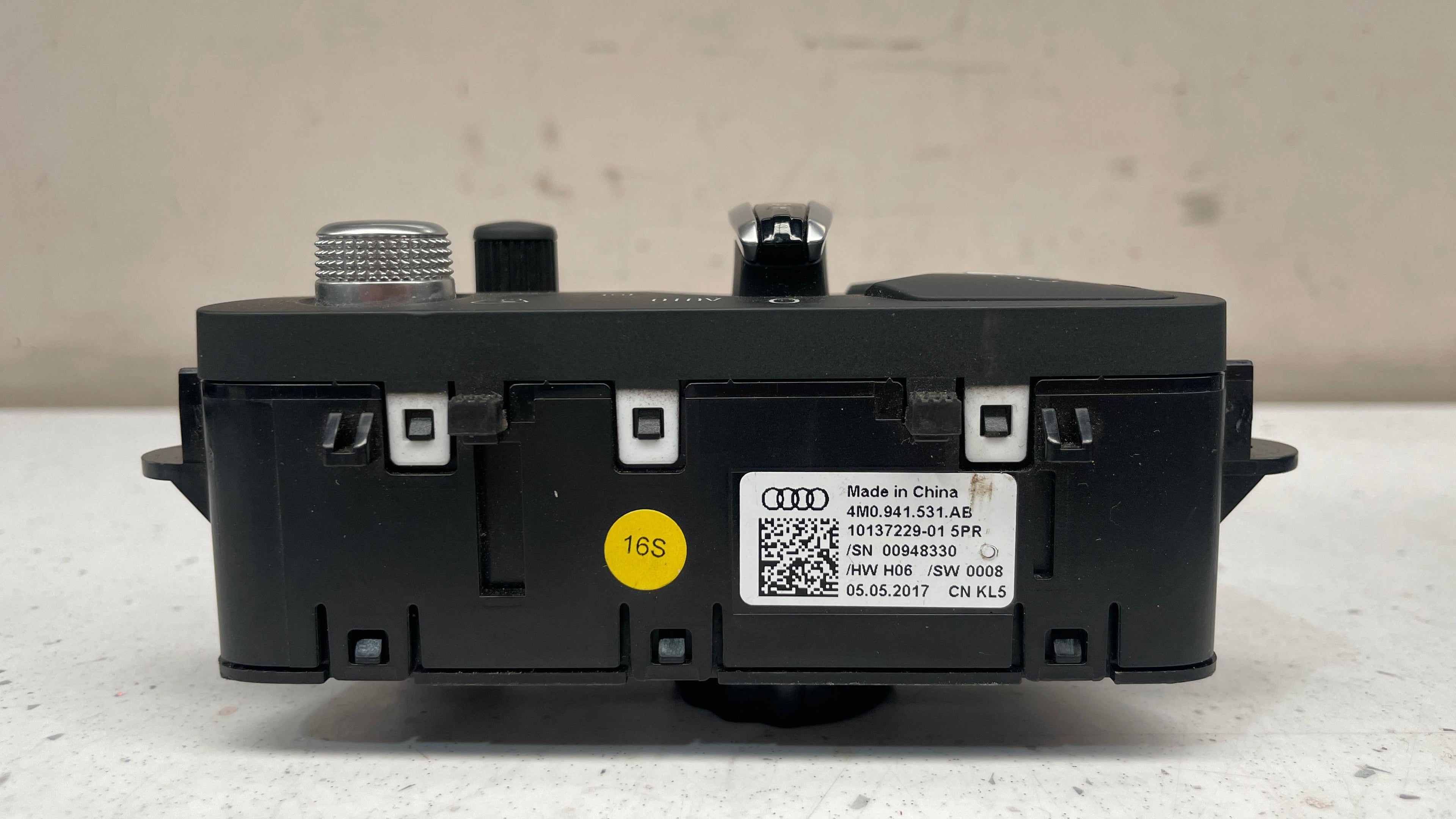 4M0941531AB AUDI HEADLIGHT LAMP SWITCH PANEL