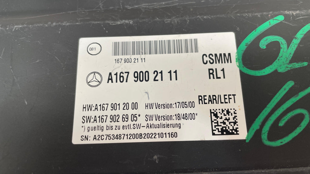 A1679002111 MERCEDES REAR SEAT CONTROL