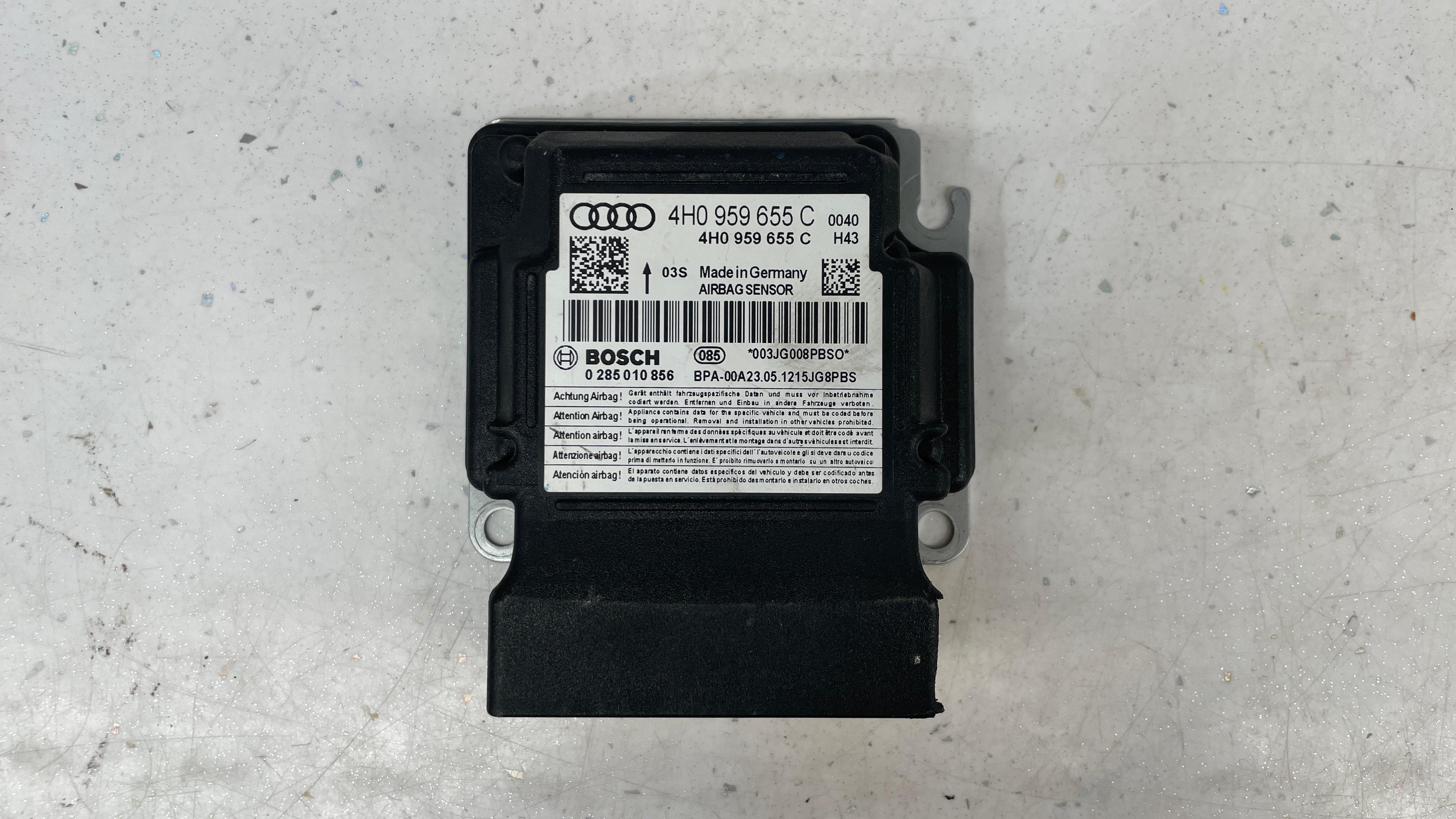 4H0959655C  AUDI A6  SRS CONTROL