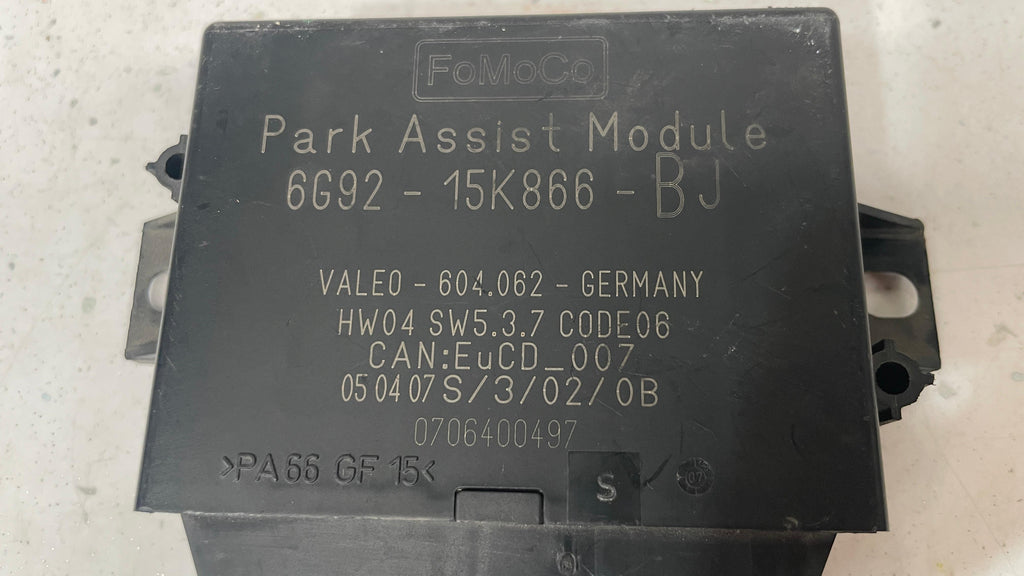 6G92-15K866-BJ LAND ROVER PARK ASSIST CONTROL MODULE