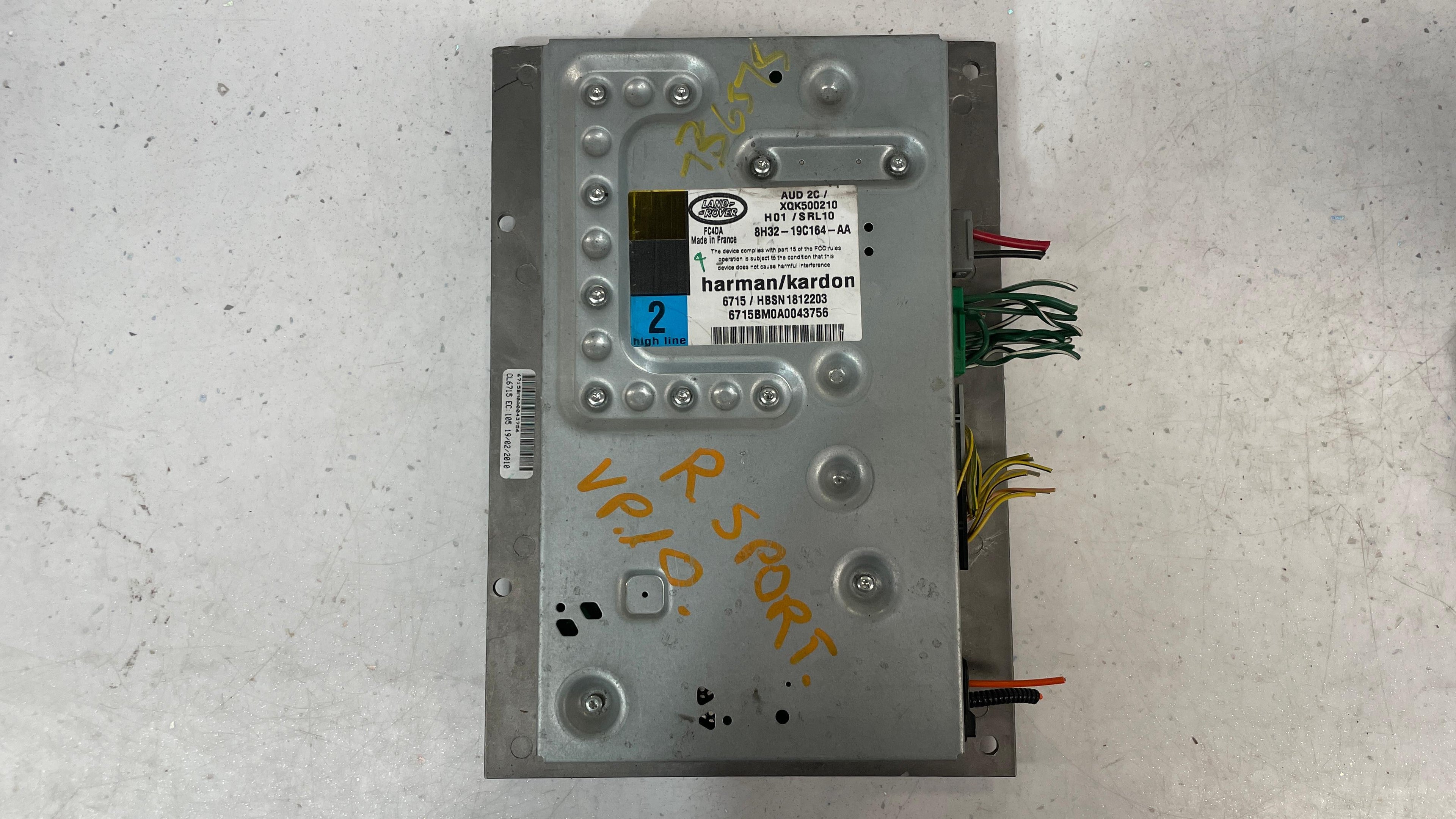 8H32-19C164-AA LAND ROVER HARMAN KARDON AMPLIFIER