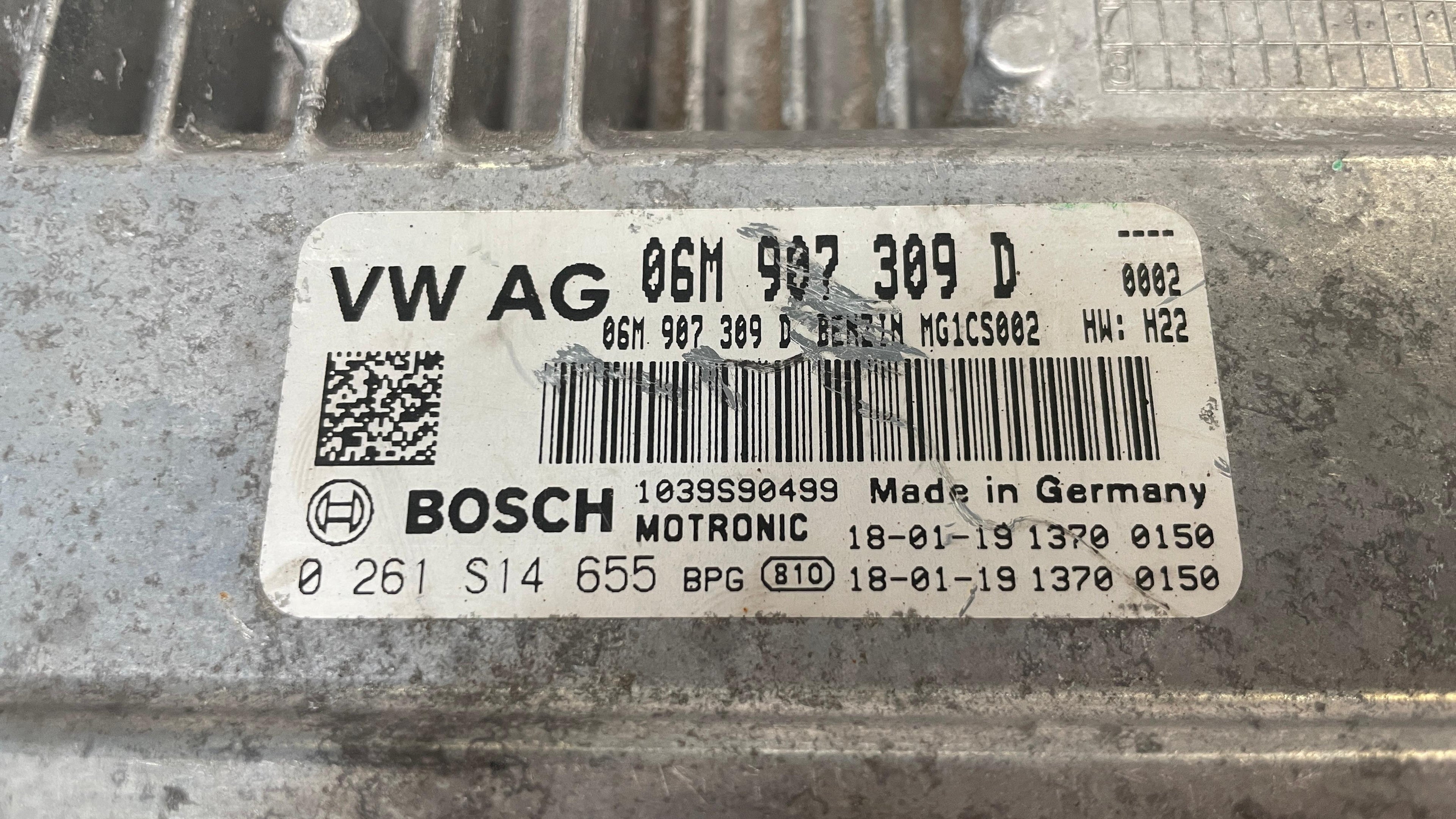 06M907309D AUDI SQ5 ENGINE CONTROL UNIT ECU
