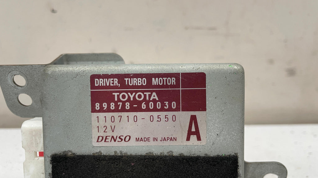 89878-60030 TOYOTA DRIVER MOTOR TURBO