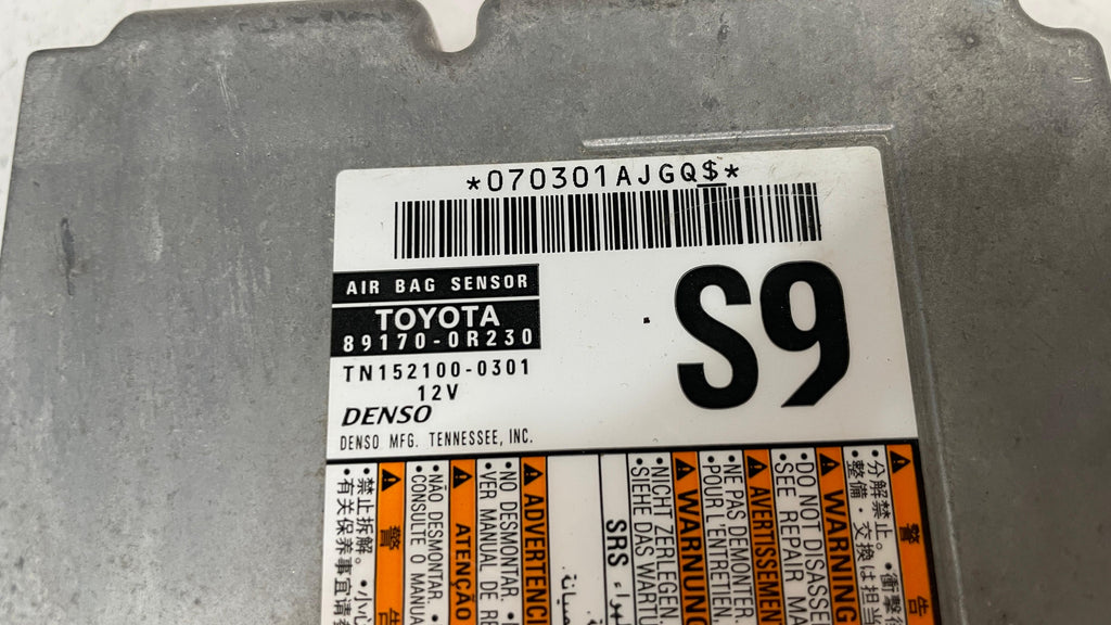 89170-0R230 TOYOTA SRS SENSOR CONTROL