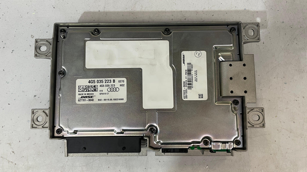 4G5035223B AUDI A7 BOSE AMPLIFIER SOUND SYSTEM