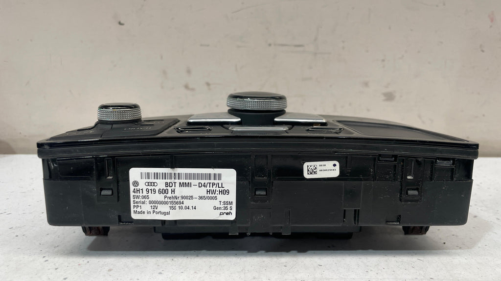 4H1919600H AUDI A8 PANEL CONTROL UNIT MMI