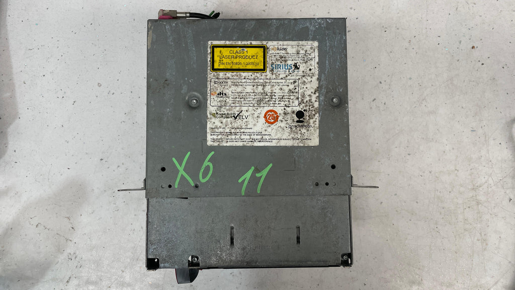 CI923922602 BMW X6 NAVIGATION RADIO CD PLAYER UNIT