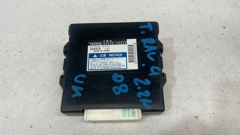 89630-42010 TOYOTA RAV4 TRANSFER CASE CONTROL MODULE