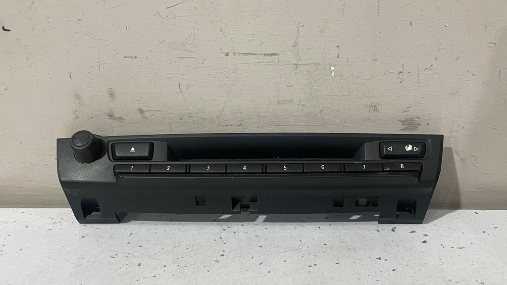 75029091 BMW X6 PANEL RADIO CD HEAD UNIT CONTROL UNIT