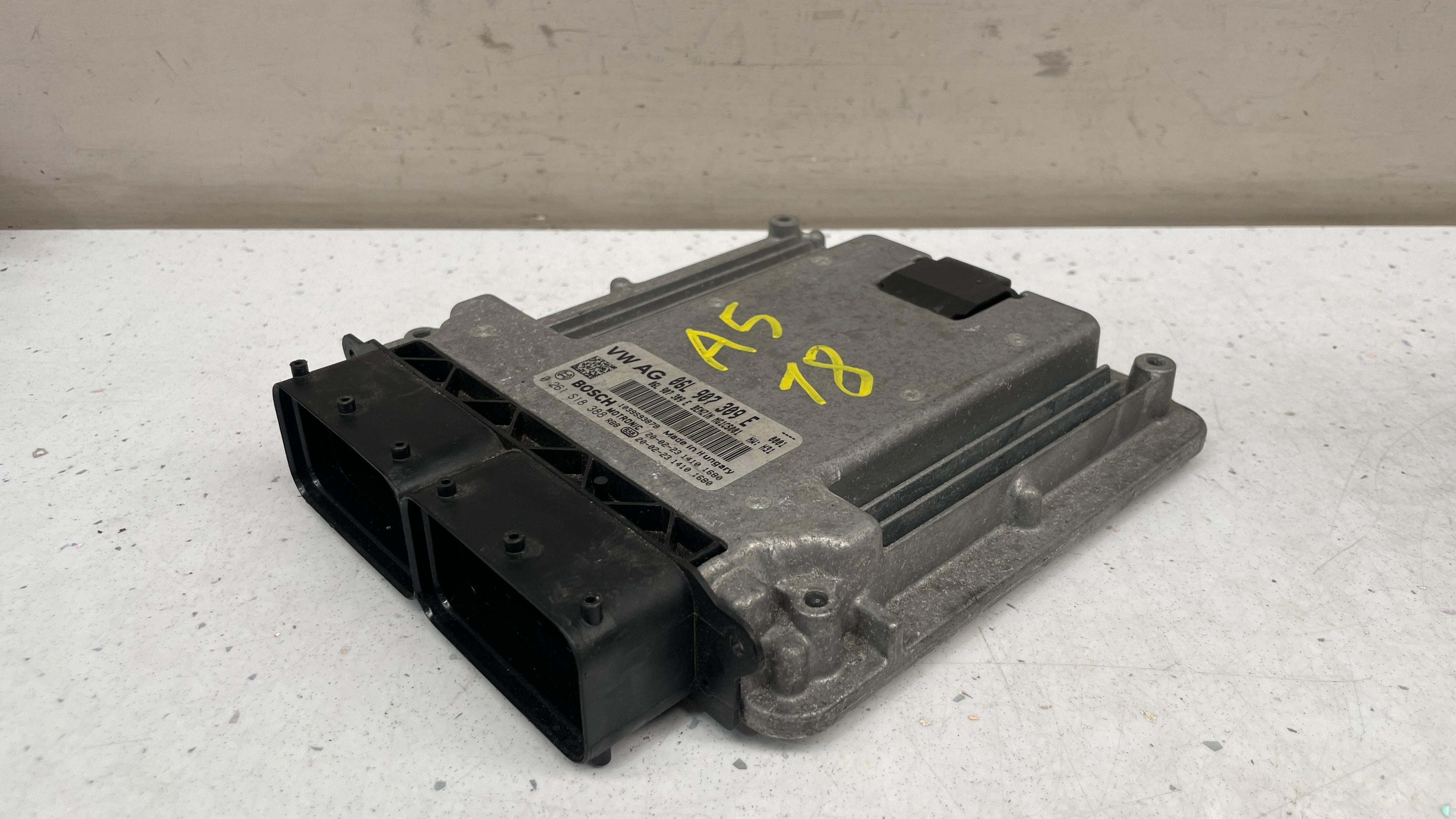 06L907309E AUDI A5 ENGINE CONTROL UNIT ECU