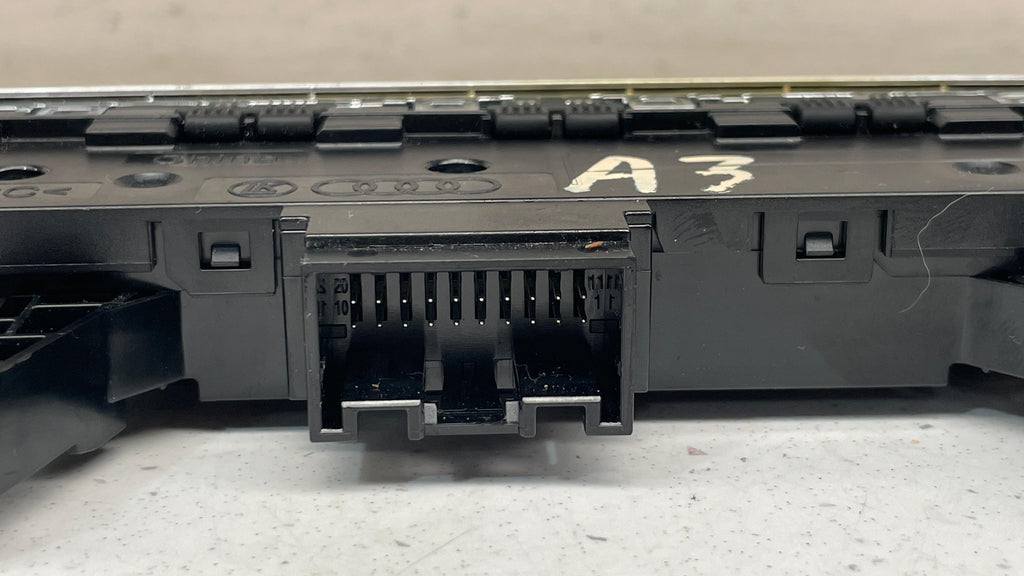 8Y0925301CL AUDI A3 CENTER CONSOLE SWITCH ASSEMBLY