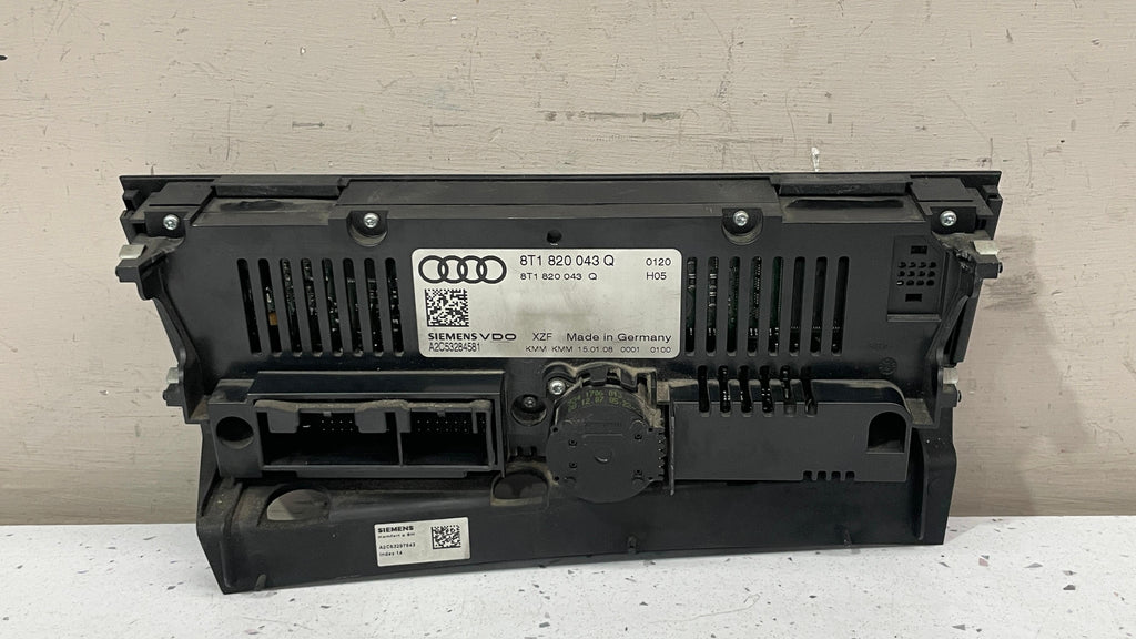 8T1820043Q AUDI A4 DISPLAY CLIMATRONIC PANEL SWITCH