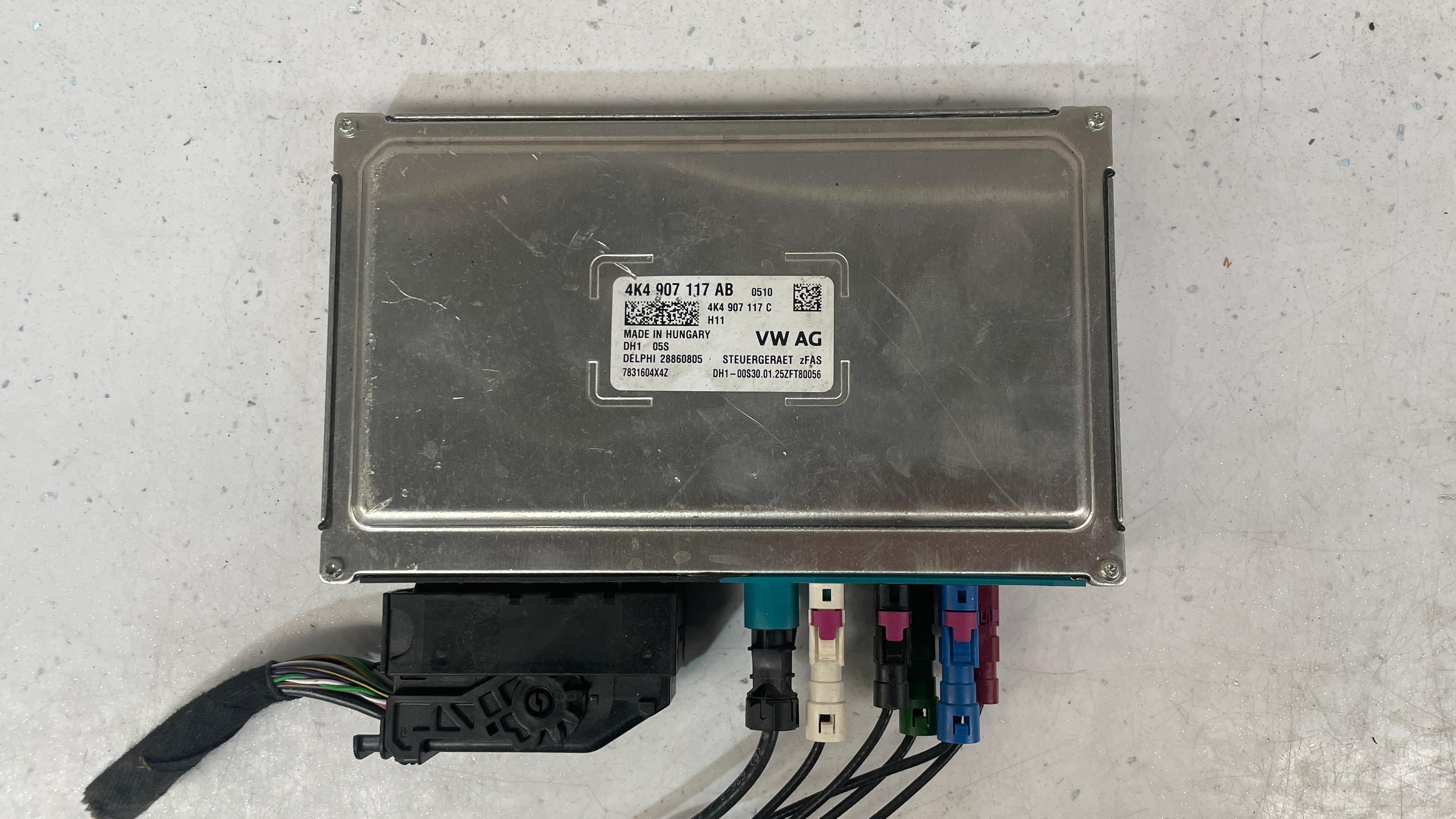 4K4907117AB AUDI CONTROL UNIT ASSISTANCE SYSTEMS FOR CAMERA