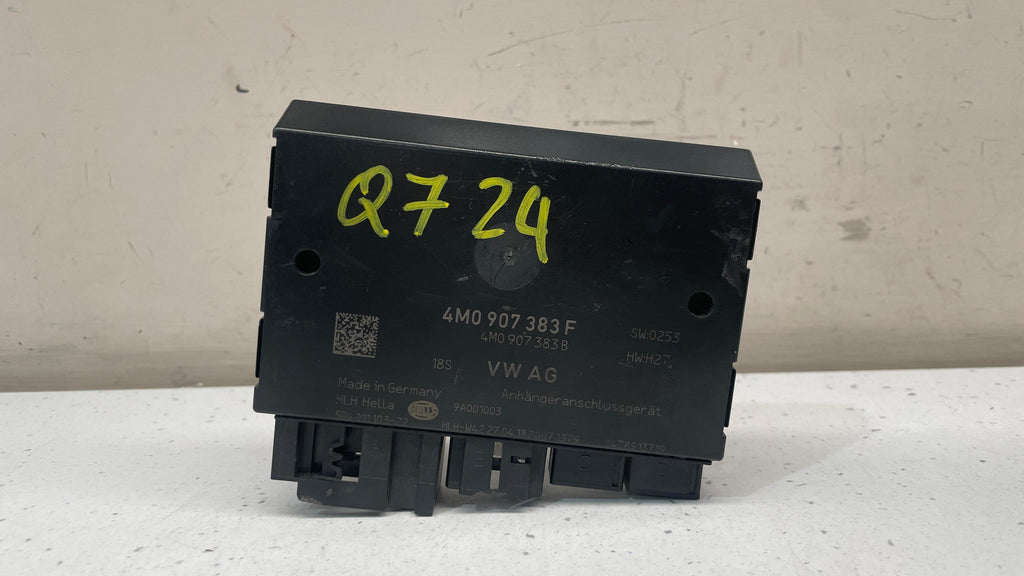 4M0907383F AUDI Q7 TRAILER DETECTION CONTROL UNIT