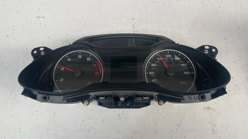 8K0920950H AUDI A4 INSTRUMENT CLUSTER PANEL