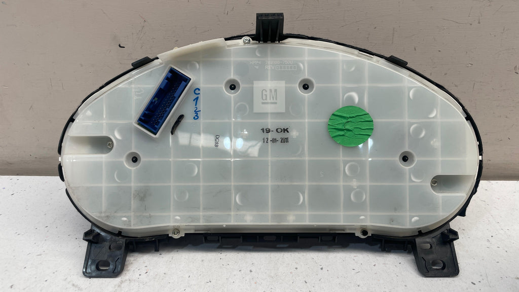 600775881 VAUXHALL OPEL ZAFIRA INSTRUMENT CLUSTER PANEL